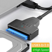 USB 3.0 SATA to USB Adapter Cable for 2.5 Inch SSD or HDD