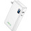 Portable Charger 10000mAh with Built-in AC Plug White 1