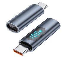 USB-C Adapter with LED Display 100W PD 2PCS