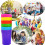 Plastic Kids Cups Unbreakable 8-Pack 7 Colors 4