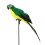 Parrot statue resin wall decor tropical bird figurine 1