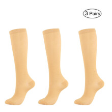 Knee High Compression Socks Unisex 3 Pairs