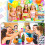 Happon kids drinking cups rainbow plastic 8 pcs 4