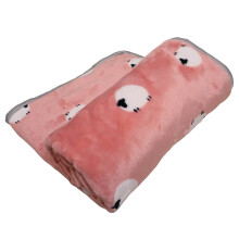 Laxiabr Pet Blanket Flannel Dog Cat Sleep Mat One Size