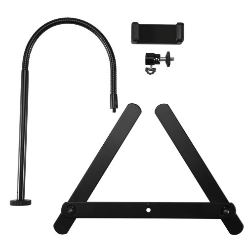 Adjustable Tripod with Phone Holder for Live Streaming