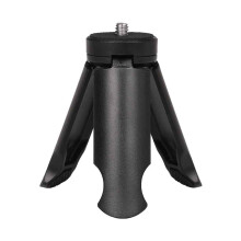 Mini tripod phone stabilizer black