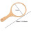 Handheld Round Salon Mirror with Wooden Handle 4