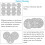 Winter Nail Stamp Template Set Metal 12 Pcs 6