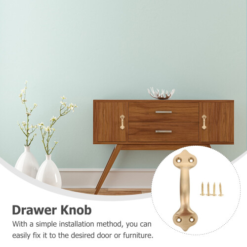 Brass Door Knob Drawer Pulls Cabinet Handles 1