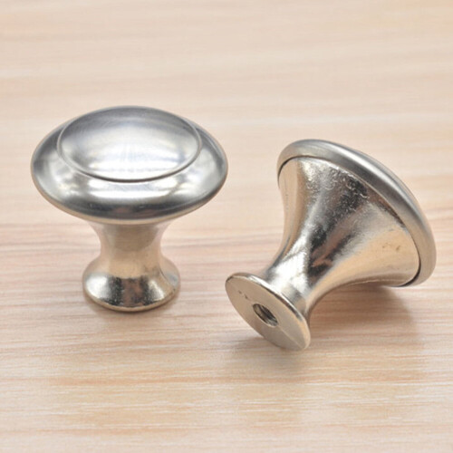 Round Knobs Door Handles Stainless Steel 20 Pcs 1