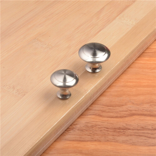 Round Knobs Door Handles Stainless Steel 20 Pcs 2
