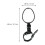 Rearview Mirror Vintage Plastic 2 pcs 3
