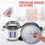 Silicone Sealing Ring for Instant Pot 5 or 6 Quart 4-Pack 3