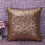 Silk Pillow Cases Solid Color Glitter Sequins 2 Pack 2