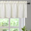 Kitchen Curtain Valance Waffle Weave Waterproof Light 2