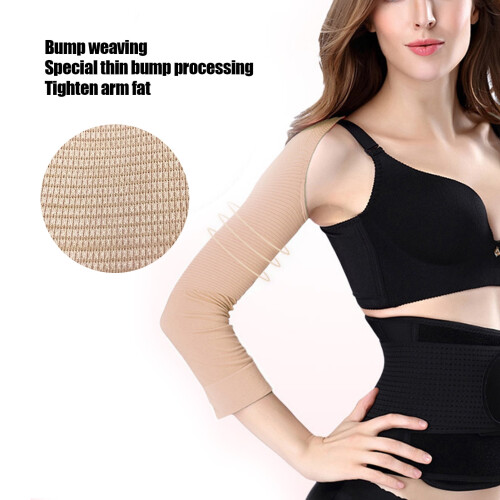 Arm compression sleeve for women, upper arm support, pair 2