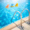 Harliver floating pool thermometer blue large display 2