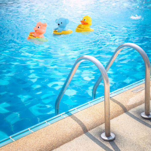 Harliver floating pool thermometer blue large display 1