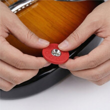 10 Stück Gitarrengurtverschluss Gitarren-Gummi-Gurtverschlüsse Gitarrenschutz Sicherer Sicherer Gitarrengurtverschluss für E-Gitarre D