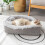 Cat Bed Washable Plush Calming Bed for Small Medium Cats 2