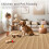 Haperlare woven camel area rug 5' x 7' 3
