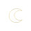 Metal macrame moon hoop for dreamcatcher DIY craft ring 4