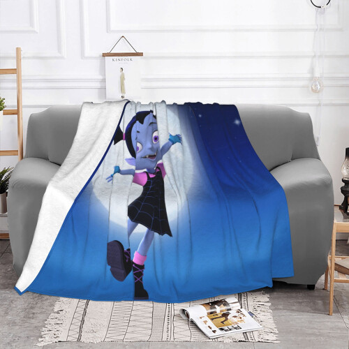 Vampirina flannel throw blanket 60" x 50" 2
