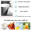 Kids Plastic Cups Set - Bright Colored Unbreakable BPA-Free 5
