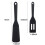 Silicone Spatula Set Brown Heat-Resistant Flexible 2 pcs 4