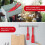 Silicone Spatula Set Brown Heat-Resistant Flexible 2 pcs 5