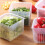 MFJESEAA Veggie Tray with Lid 4-Compartment Stackable Food 7