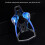 Universal Bicycle Water Bottle Cage Blue Black 3