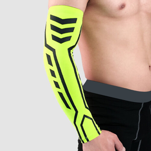 Compression Arm Sleeve for Muscle Support and Cooling 2