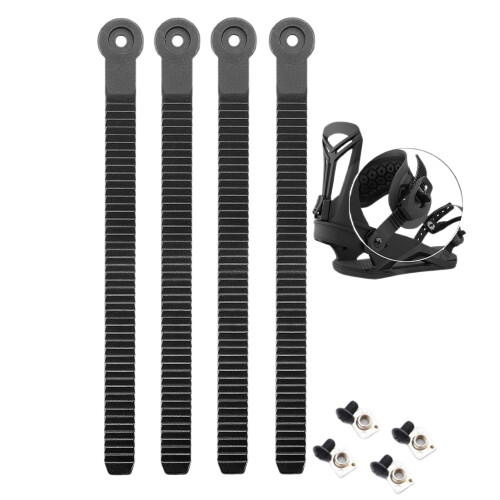 Snowboard Ankle Ladder Strap Binding Replacement 4 pcs 1