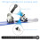 Snowboard Ankle Ladder Strap Binding Replacement Sturdy Universal Simple Installation Ankle Strap Snowboard Binding Parts-6pcs 5
