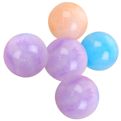 Air-Filled Rubber Balls PVC 5 Pcs Assorted Colors 1