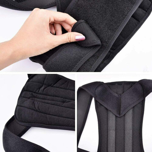 Morease Back Support Belt Black Neoprene Nylon S-XXL 2