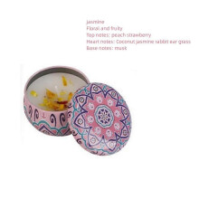 (jasmine) Aromatherapy Candles Set Scented Candles Natural Soy Wax Candles For Home Decor,Stress Relief, Bath,Gift
