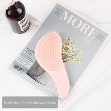 (11 14.5cm) Massage Hair Brush Comb Plastic Barber Comb Black Thickened Hair Cutting Comb Men's And Women's Styling Tools Home Supplies