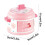 3D Sticker Maker Toy for Kids Pink ABS Educational DIY Set 3