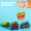 Silicone Monkey Stringy Ball Anxiety Relief 10pcs 5