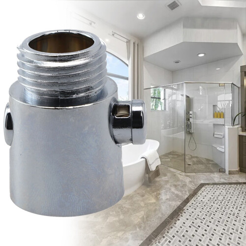 Water Flow Control Angle Shut-Off Valve for Handheld Shower 1