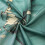 Marble Shower Curtain Set Turquoise 71 x 71 4