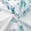 Shower Curtain Blue Floral Eucalyptus 36x72 4