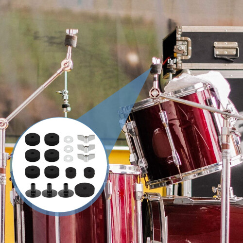 Drum cymbal felt pads set anti-skid 1 set 2