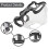Basketball nose guard protective adjustable clear with pad 2