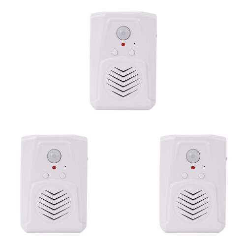 Wireless PIR Motion Sensor Doorbell 3X