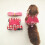 Limei Hamster Mesh Harness and Leash Pink Adjustable Padded 4