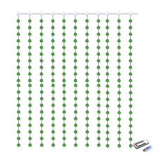 Guirlande lumineuse rideau pour la Saint-Patrick, prise USB, 8 motifs avec télécommande - Compatible avec ZKCCNUK, pour intérieur, extérieur,