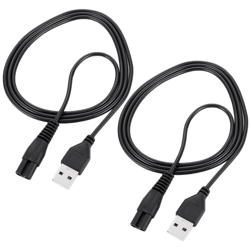 Abbageba 2 universal shaver charging cables